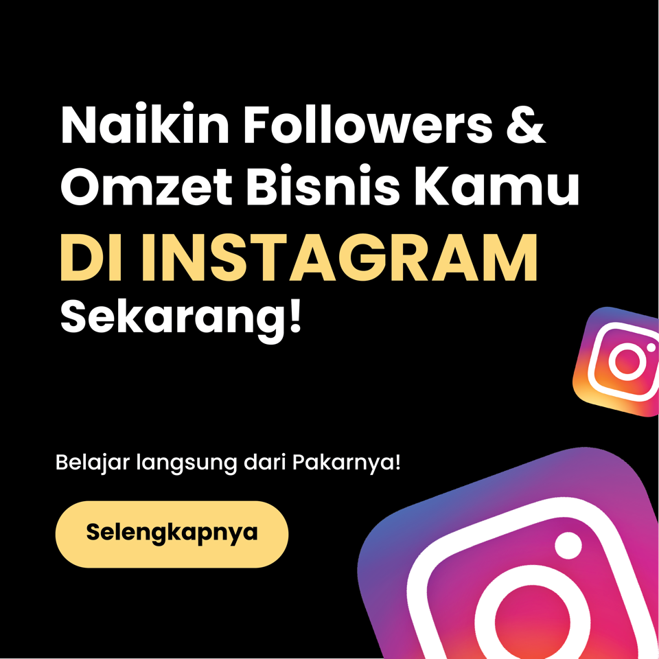 Banner : Naikin Followers & Omzet Bisnis (Square)